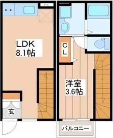アルカンシエルKの物件間取画像